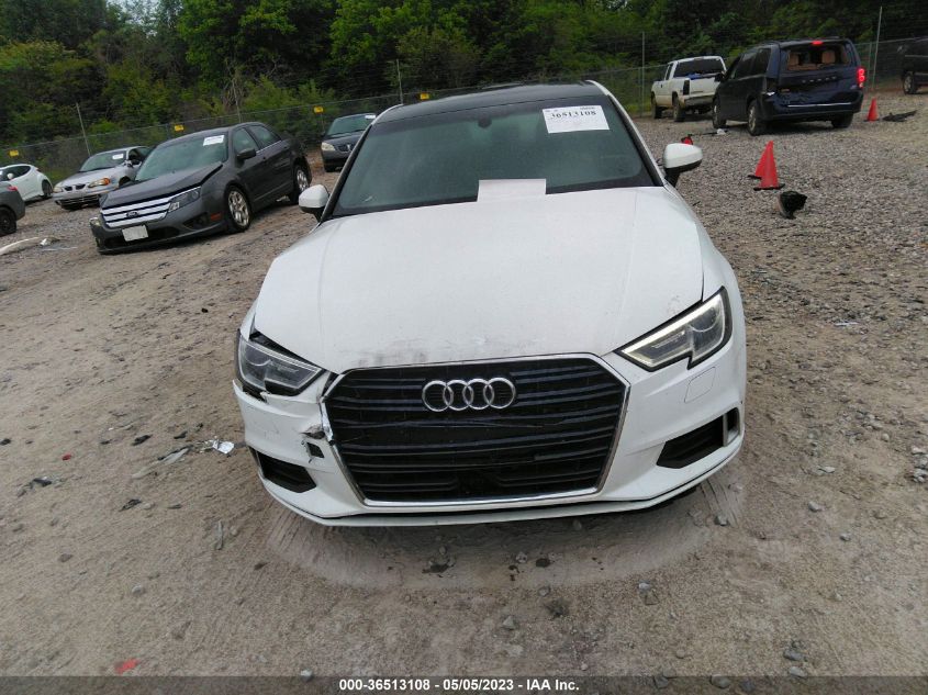 2018 AUDI A3 SEDAN PREMIUM/TECH PREMIUM - WAUAUGFF4J1010150