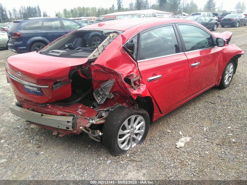 VIN 3N1AB7AP1JY343302 2018 NISSAN SENTRA SV