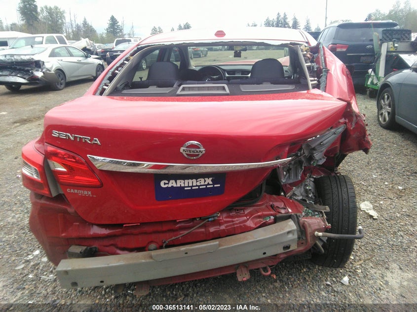 VIN 3N1AB7AP1JY343302 2018 NISSAN SENTRA SV