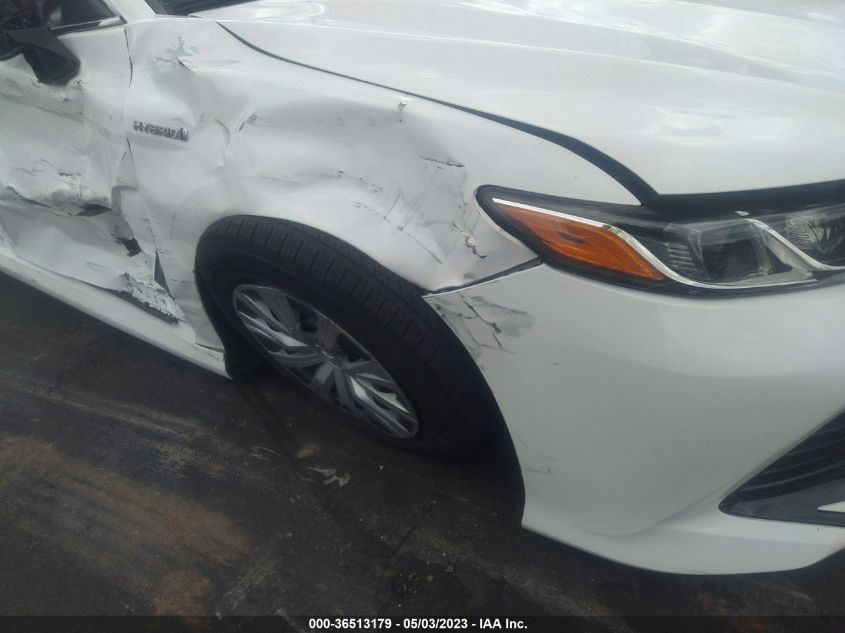 2018 TOYOTA CAMRY HYBRID - 4T1B31HK6JU502092