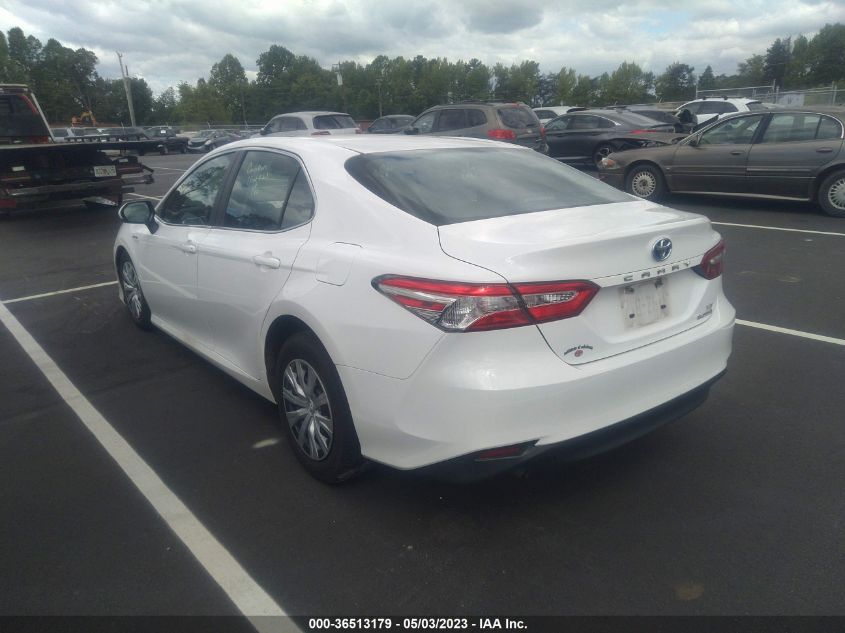 2018 TOYOTA CAMRY HYBRID - 4T1B31HK6JU502092