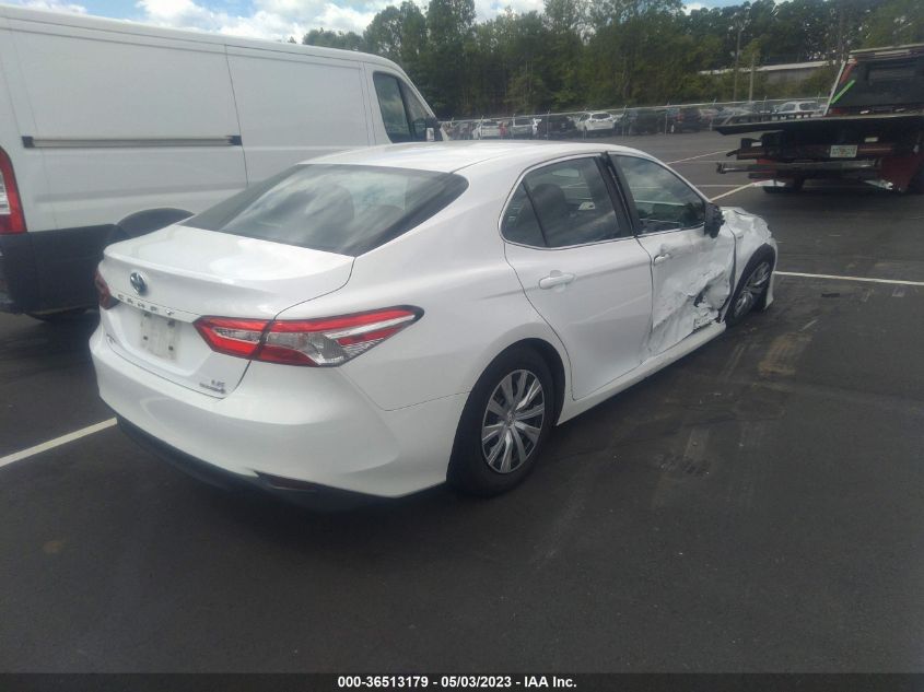 2018 TOYOTA CAMRY HYBRID - 4T1B31HK6JU502092