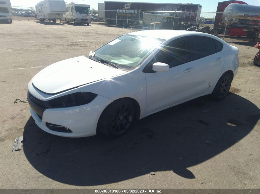 2015 DODGE DART SXT - 1C3CDFBB6FD362777