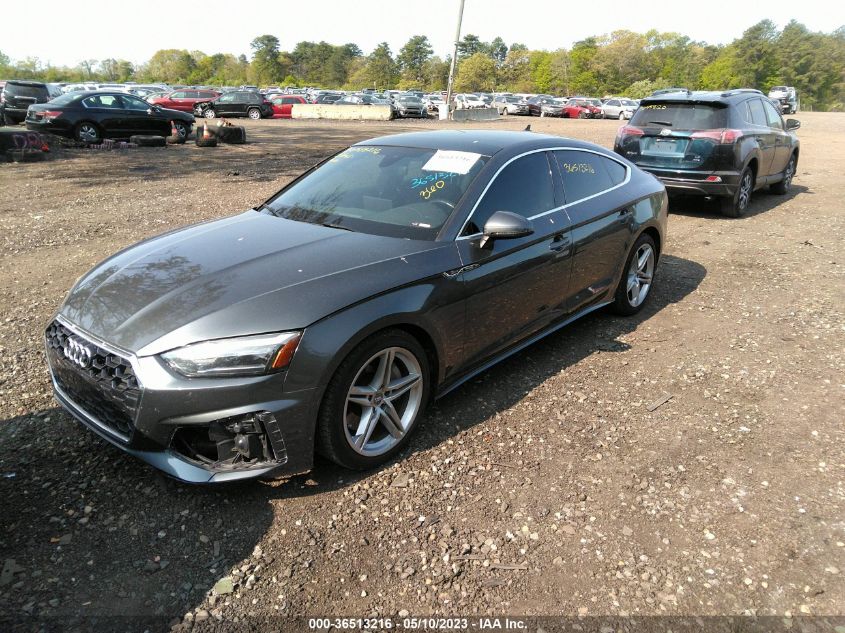 2021 AUDI A5 SPORTBACK S LINE PREMIUM - WAUDACF56MA014078