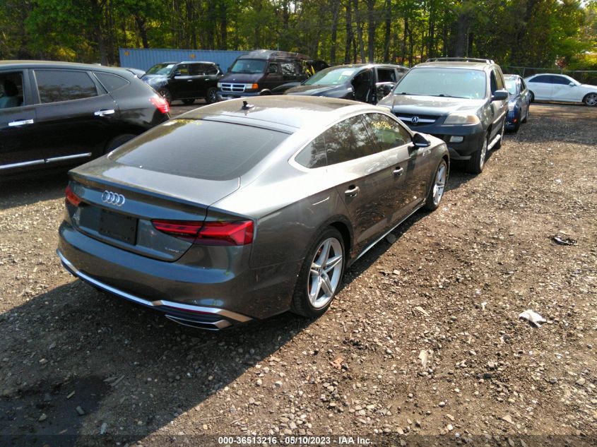 2021 AUDI A5 SPORTBACK S LINE PREMIUM - WAUDACF56MA014078