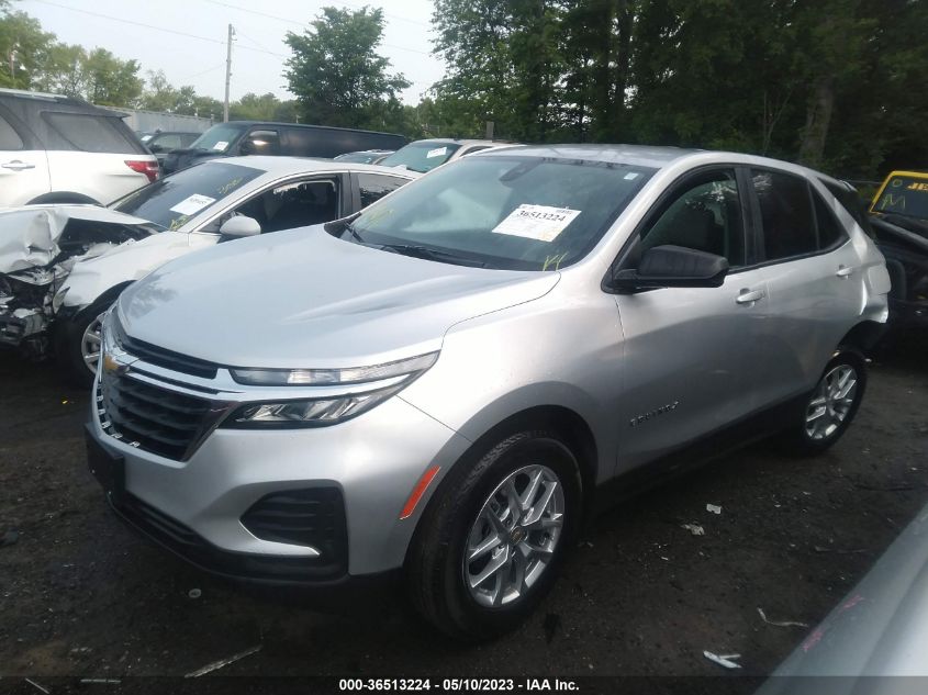 2022 CHEVROLET EQUINOX LS - 3GNAXHEV1NS165498