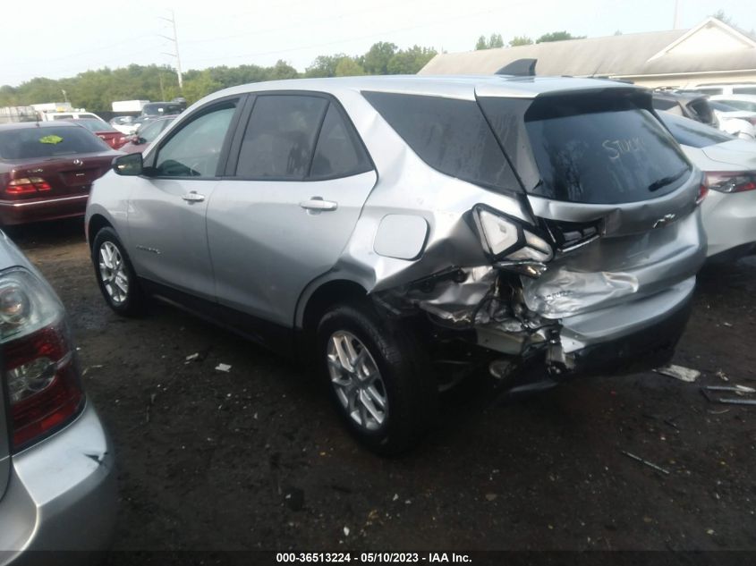 2022 CHEVROLET EQUINOX LS - 3GNAXHEV1NS165498
