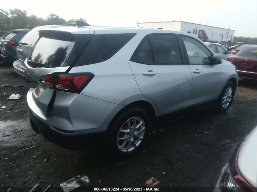 2022 CHEVROLET EQUINOX LS - 3GNAXHEV1NS165498