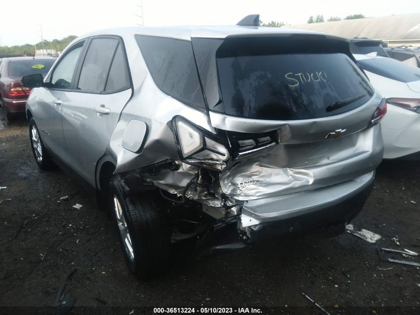2022 CHEVROLET EQUINOX LS - 3GNAXHEV1NS165498