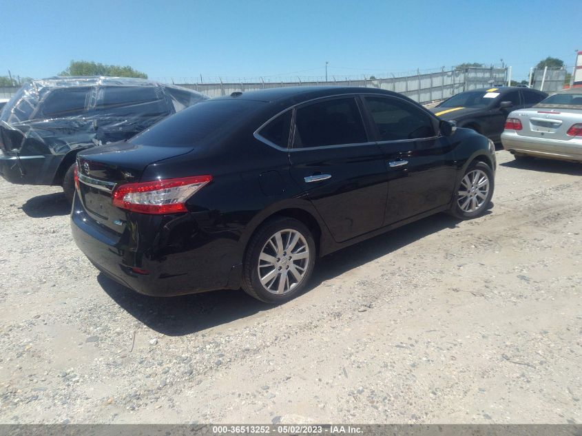 VIN 3N1AB7AP3DL625927 2013 NISSAN SENTRA no.4