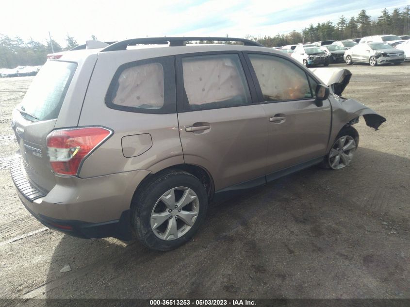 2016 SUBARU FORESTER 2.5I - JF2SJABC2GH403087