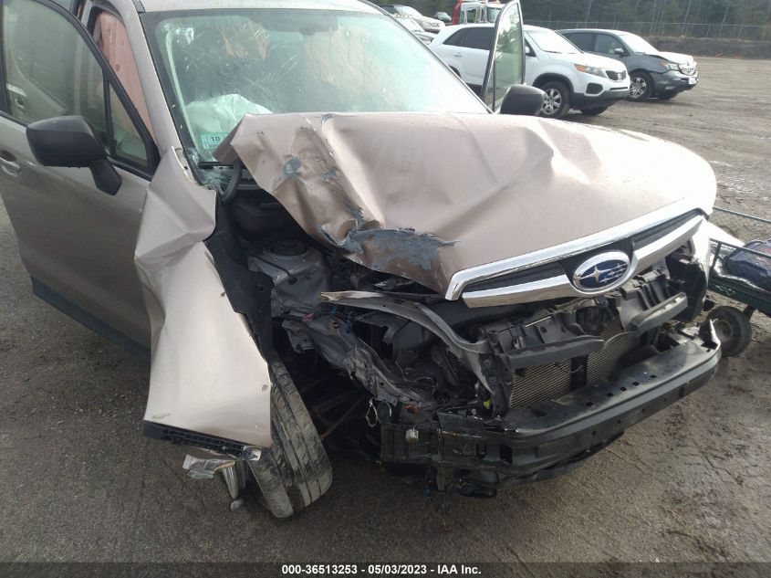 2016 SUBARU FORESTER 2.5I - JF2SJABC2GH403087