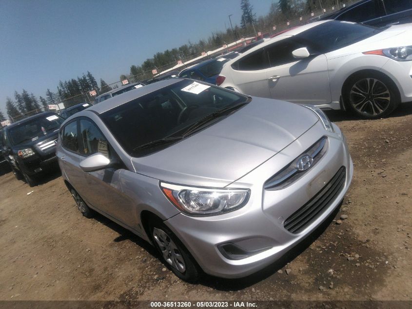 2017 HYUNDAI ACCENT SE - KMHCT5AE8HU300462