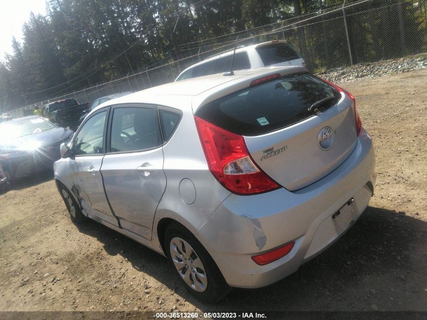 2017 HYUNDAI ACCENT SE - KMHCT5AE8HU300462
