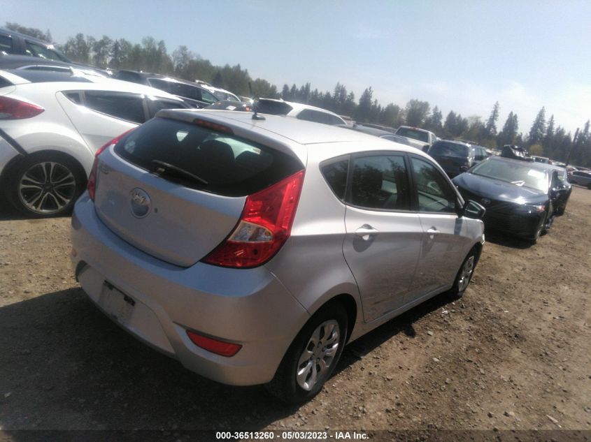 2017 HYUNDAI ACCENT SE - KMHCT5AE8HU300462