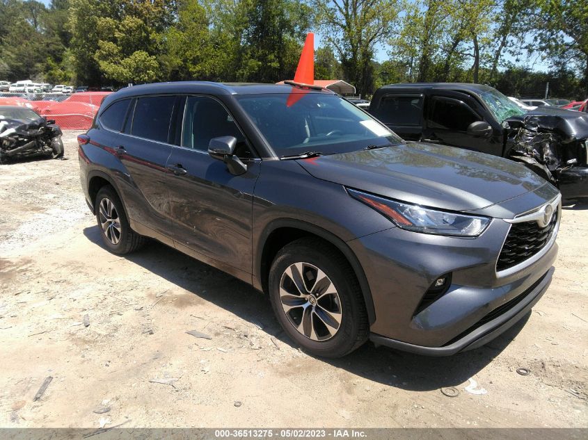 2020 TOYOTA HIGHLANDER XLE - 5TDGZRAH6LS007498