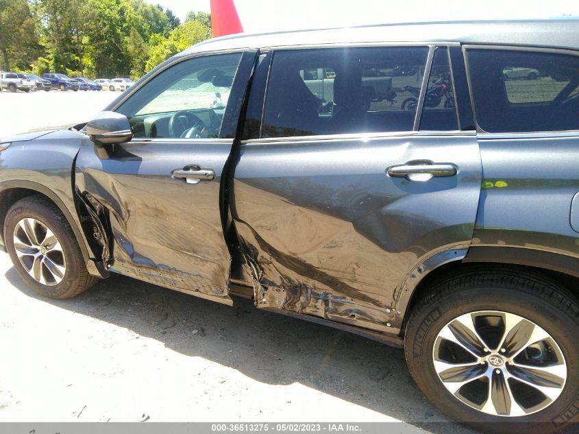 2020 TOYOTA HIGHLANDER XLE - 5TDGZRAH6LS007498