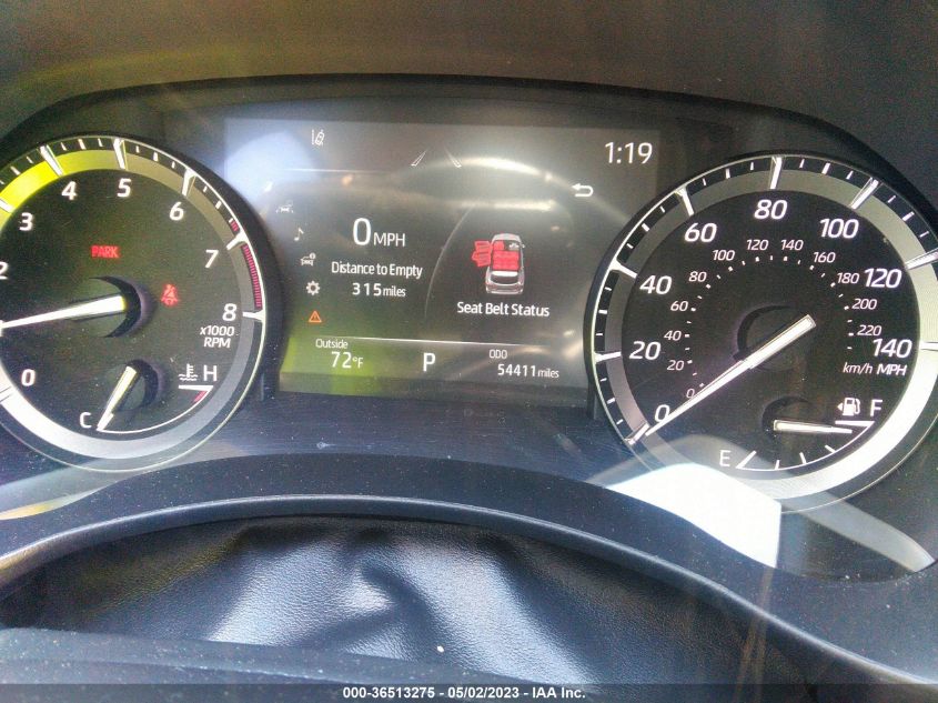 2020 TOYOTA HIGHLANDER XLE - 5TDGZRAH6LS007498