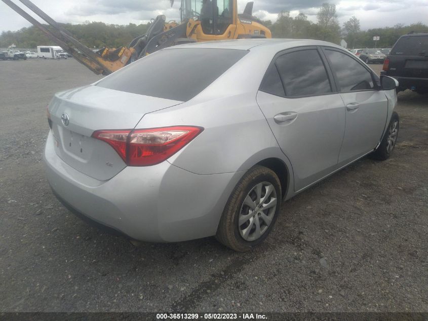 2017 TOYOTA COROLLA L/LE/XLE/SE - 2T1BURHE9HC813498