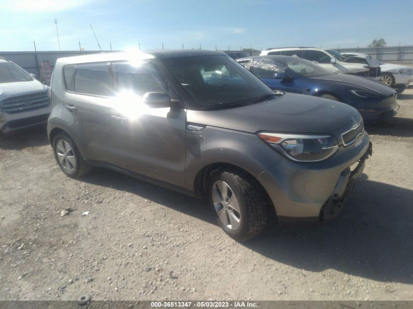 2016 KIA SOUL BASE - KNDJN2A28G7374682