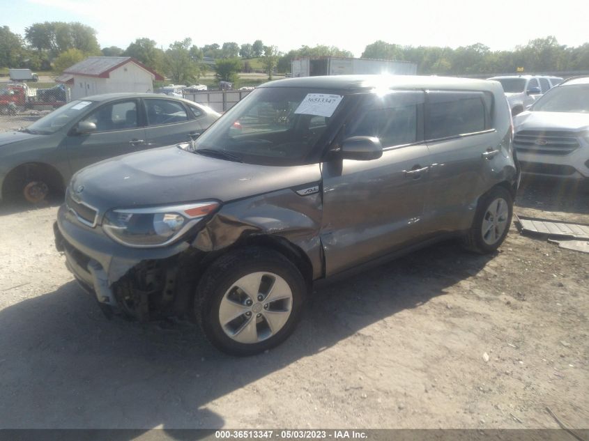 2016 KIA SOUL BASE - KNDJN2A28G7374682