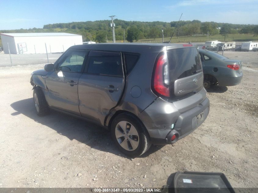 2016 KIA SOUL BASE - KNDJN2A28G7374682