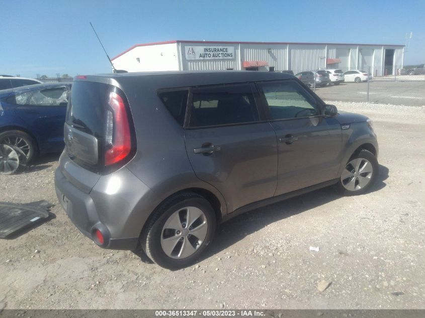2016 KIA SOUL BASE - KNDJN2A28G7374682