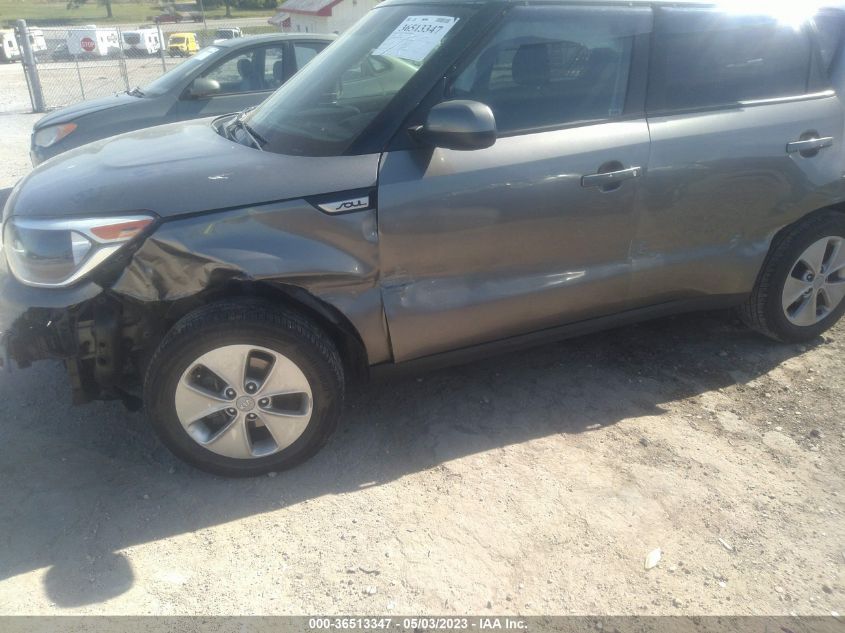 2016 KIA SOUL BASE - KNDJN2A28G7374682