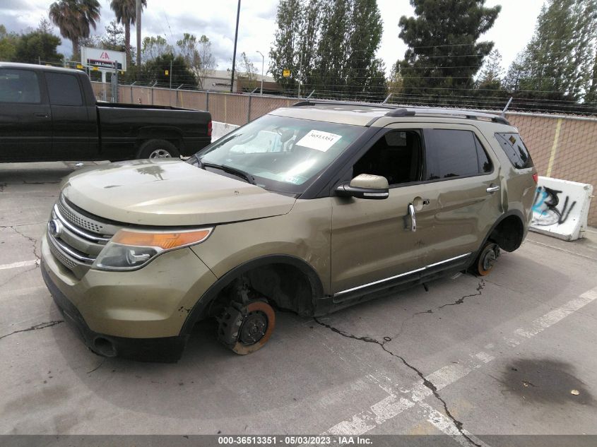 2013 FORD EXPLORER LIMITED - 1FM5K7F81DGC11593