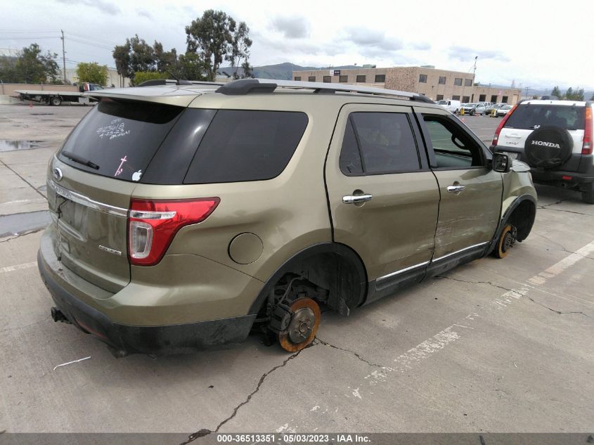2013 FORD EXPLORER LIMITED - 1FM5K7F81DGC11593