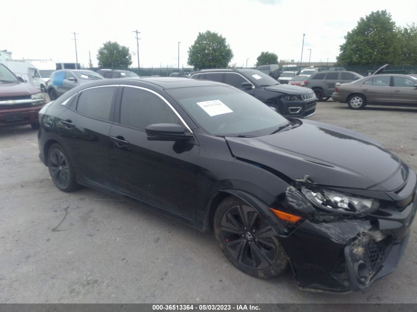 2017 HONDA CIVIC HATCHBACK EX-L NAVI - SHHFK7H77HU403046