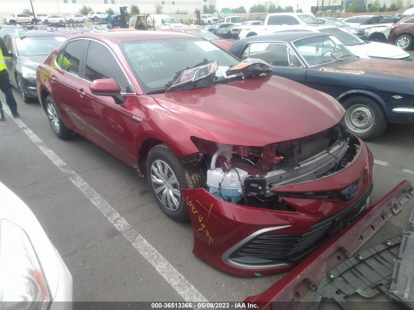 2021 TOYOTA CAMRY HYBRID LE - 4T1C31AK9MU561964