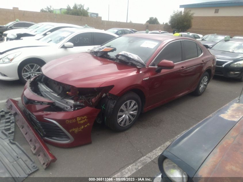 2021 TOYOTA CAMRY HYBRID LE - 4T1C31AK9MU561964