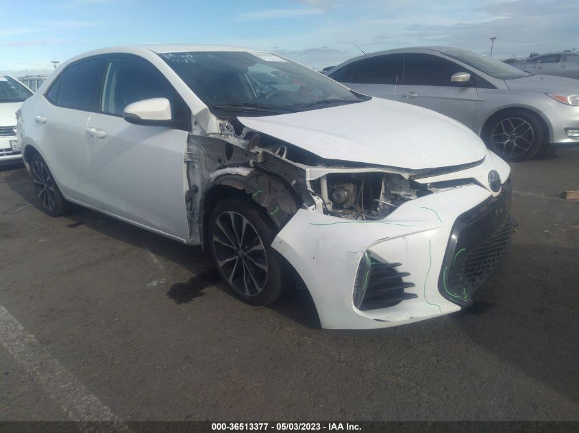 2017 TOYOTA COROLLA L/LE/XLE/SE - 2T1BURHE3HC827204