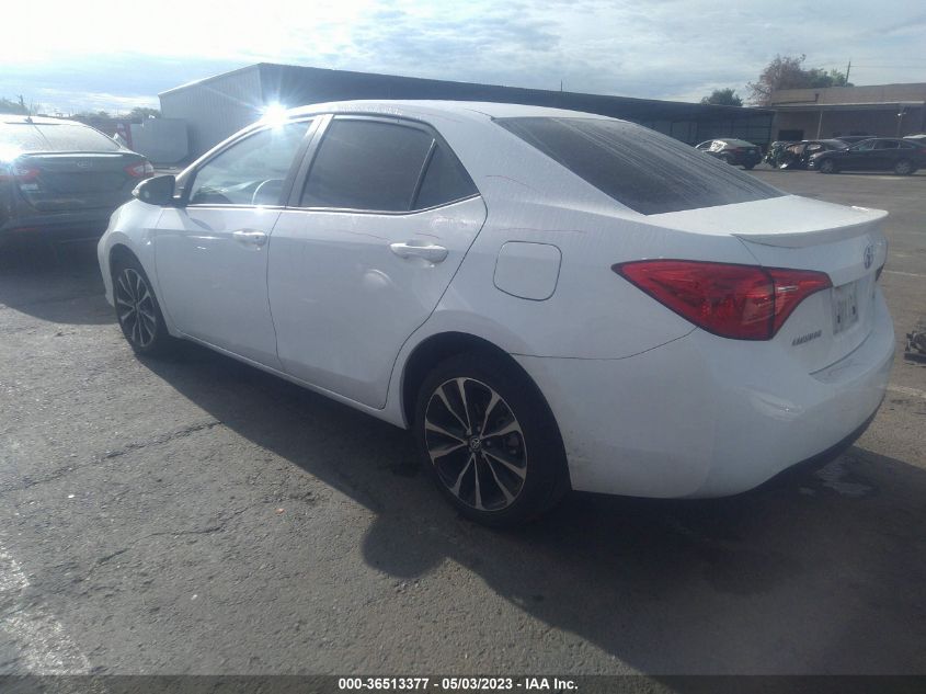 2017 TOYOTA COROLLA L/LE/XLE/SE - 2T1BURHE3HC827204