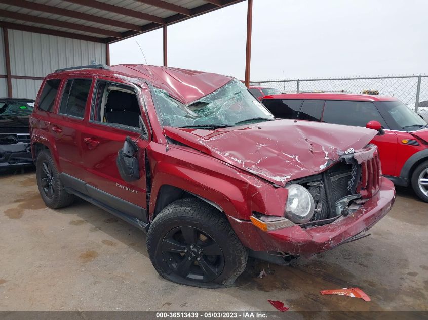 2017 JEEP PATRIOT LATITUDE - 1C4NJPFB8HD184371