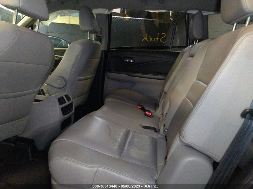 2016 HONDA PILOT EX-L - 5FNYF6H51GB098777