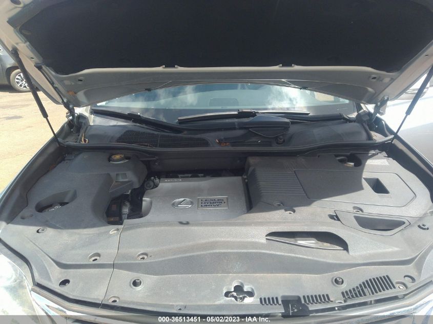2013 LEXUS RX 450H - JTJZB1BA7D2008455