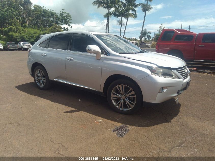 2013 LEXUS RX 450H - JTJZB1BA7D2008455