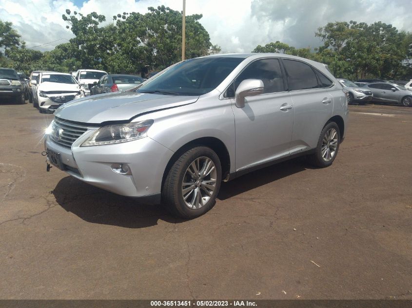 2013 LEXUS RX 450H - JTJZB1BA7D2008455