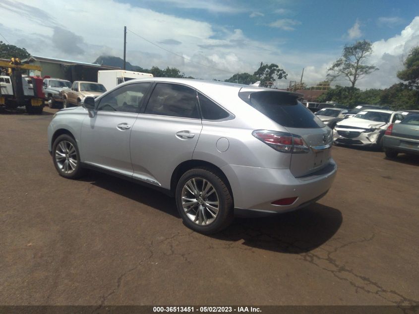 2013 LEXUS RX 450H - JTJZB1BA7D2008455