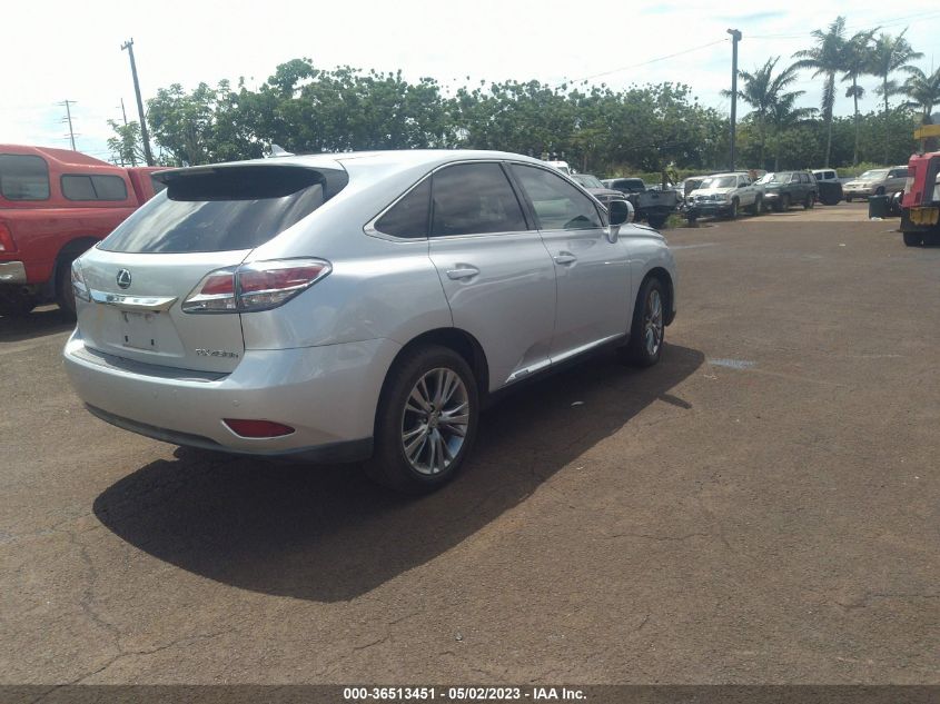 2013 LEXUS RX 450H - JTJZB1BA7D2008455