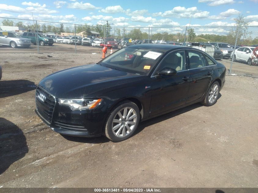 2013 AUDI A6 3.0T PREMIUM PLUS - WAUGGBFC0DN037448