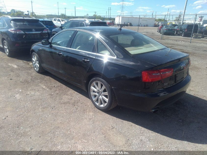 2013 AUDI A6 3.0T PREMIUM PLUS - WAUGGBFC0DN037448