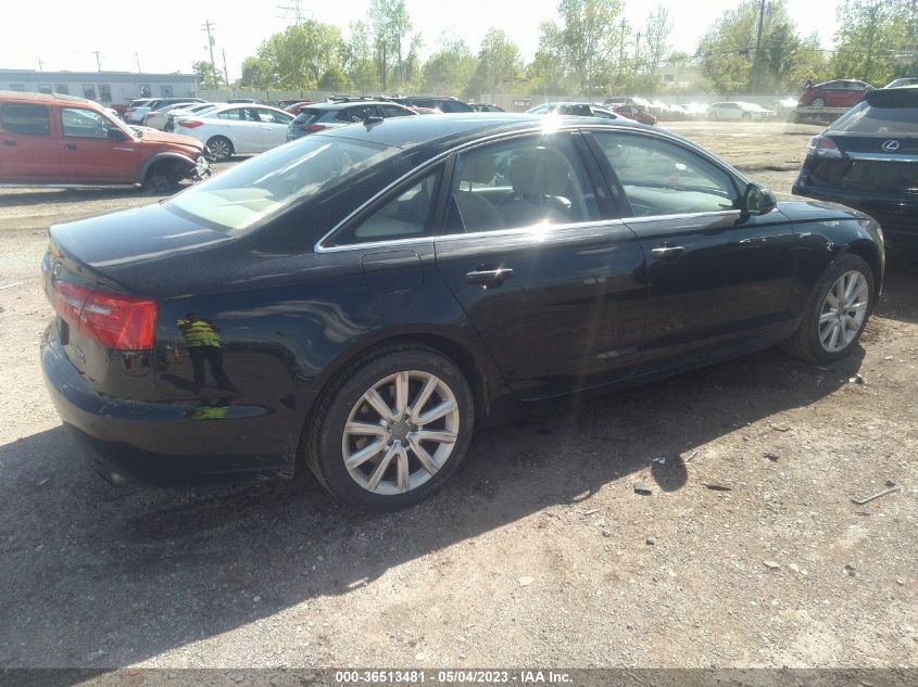 2013 AUDI A6 3.0T PREMIUM PLUS - WAUGGBFC0DN037448