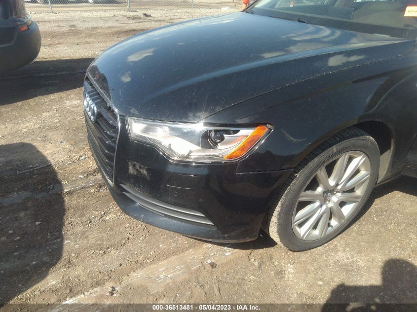 2013 AUDI A6 3.0T PREMIUM PLUS - WAUGGBFC0DN037448