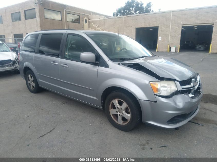 2013 DODGE GRAND CARAVAN SXT - 2C4RDGCG8DR545601