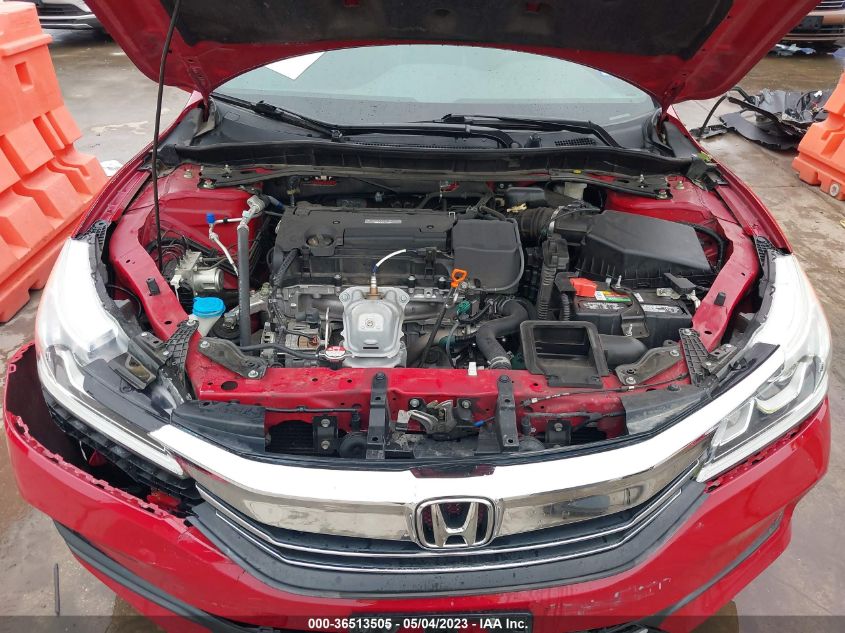 2017 HONDA ACCORD SEDAN SPORT - 1HGCR2F52HA064310