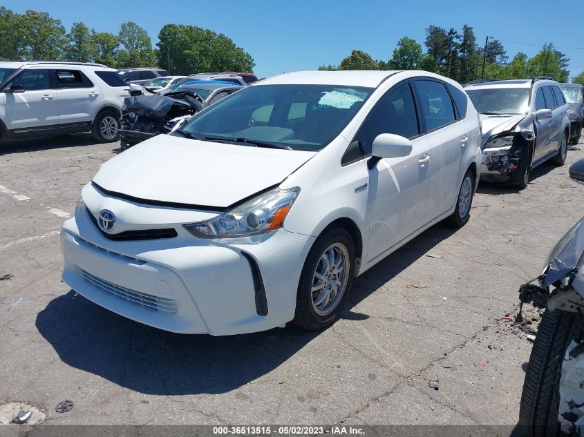2015 TOYOTA PRIUS V TWO/FIVE/THREE/FOUR - JTDZN3EU2FJ035406