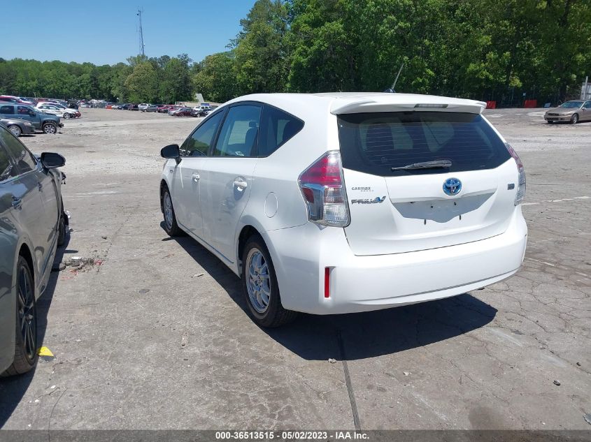 2015 TOYOTA PRIUS V TWO/FIVE/THREE/FOUR - JTDZN3EU2FJ035406
